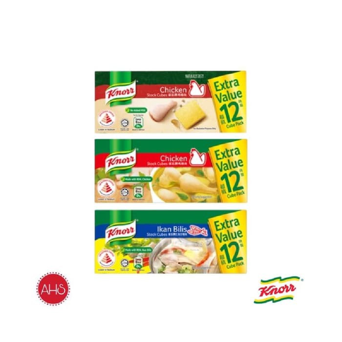 

Spesial Promo - Gi986 Knorr Stock Cubes Malaysia 12S X 10G Chicken Non Msg Ikan Bilis
