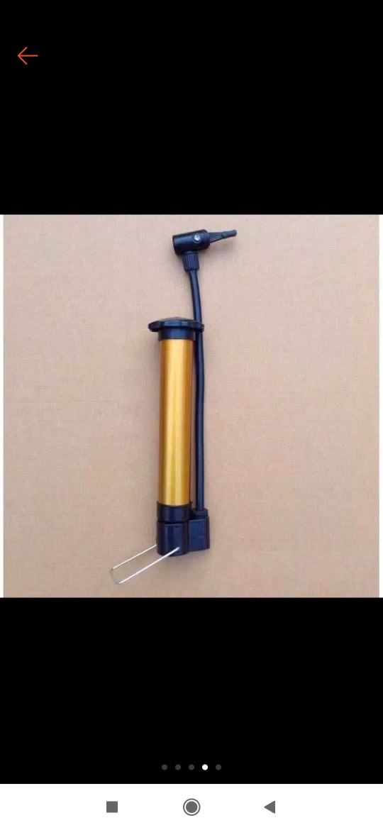 Pompa Angin Ban Sepeda Balon Kasur Bantal Renang Angin Mini Portable