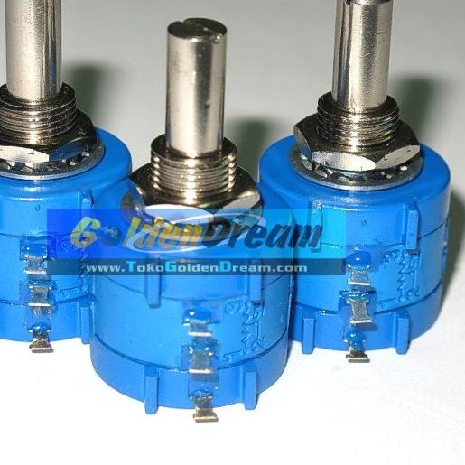 Bourns Potensiometer 1K Variable Resistor 10 putaran 3590S 1000 ohm