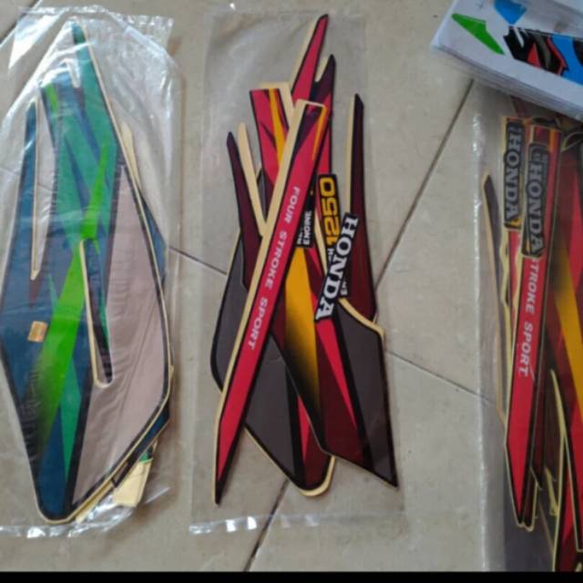 Striping Striping Stiker Sticker gl max 1997