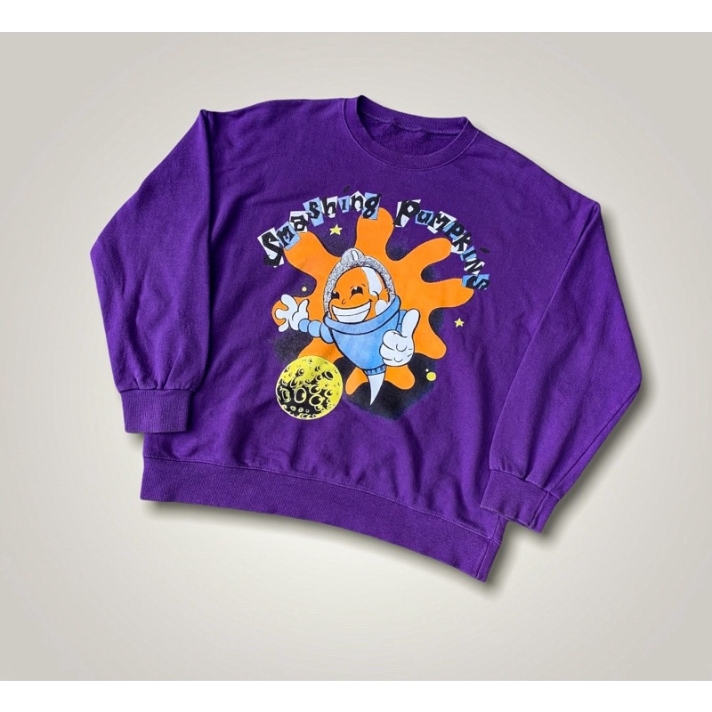 CREWNECK SWEATER SMASHING PUMPKINS STARLA BAND VINTAGE OVERSIZE