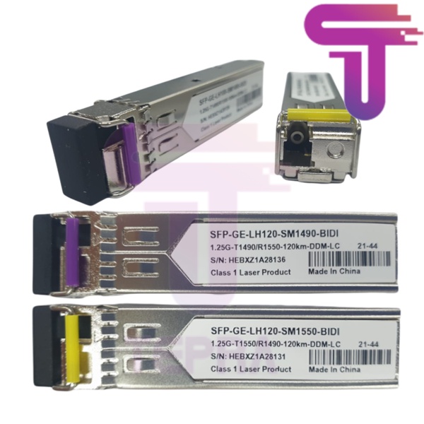 SFP 1G BIDI 120KM lSinglemode LC Mikrobits, Mikrotik, Cisco Compatible