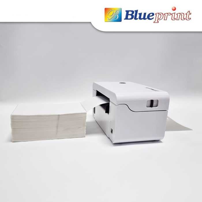 Blueprint TD110D Printer Thermal Bluetooth + USB Barcode Label Resi Online Shop A6