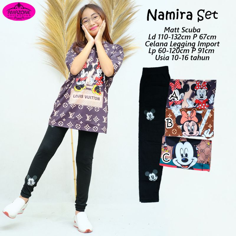 Baju setelan tanggung cewek / Baju Anak Perempuan / Setelan Anak