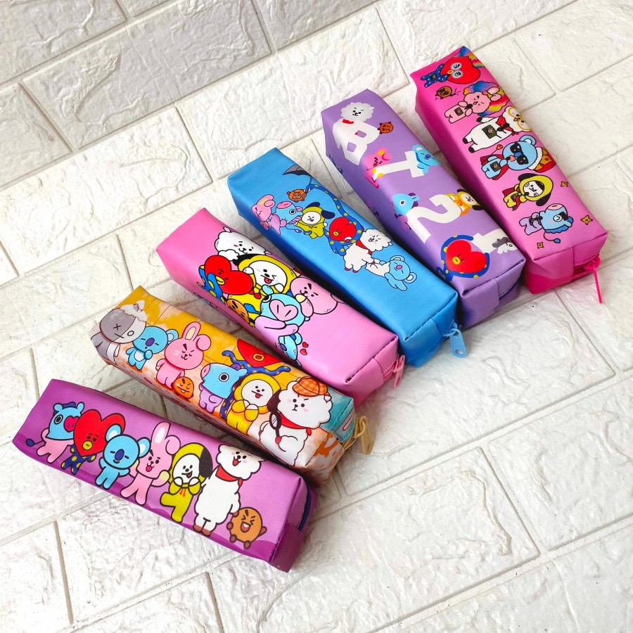Kotak Pensil BTS/BT21 Tempat Kotak Pensil Army Kpop Murah Lucu-7