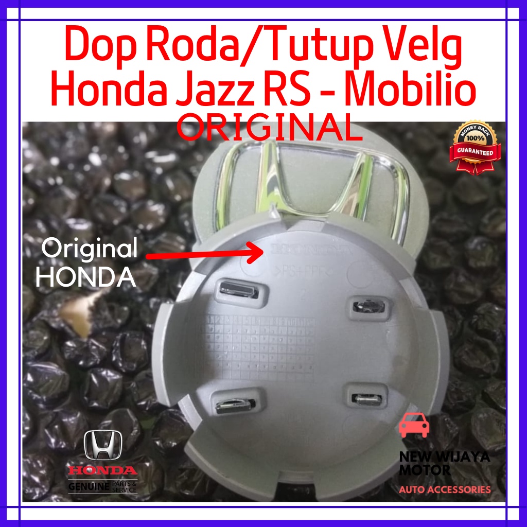 DOP RODA / TUTUP VELG HONDA JAZZ RS - MOBILIO Original