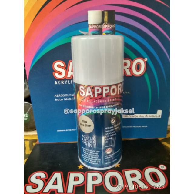 Sapporo spray 7590 fine silver / sapporo spray / Sapporo 300 ml