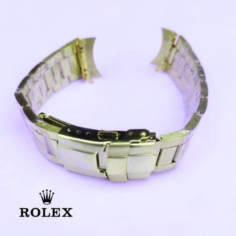STRAP ROLEX DAYTONA TALI JAM TANGAN ROLEX DAYTONA GOLD 20MM