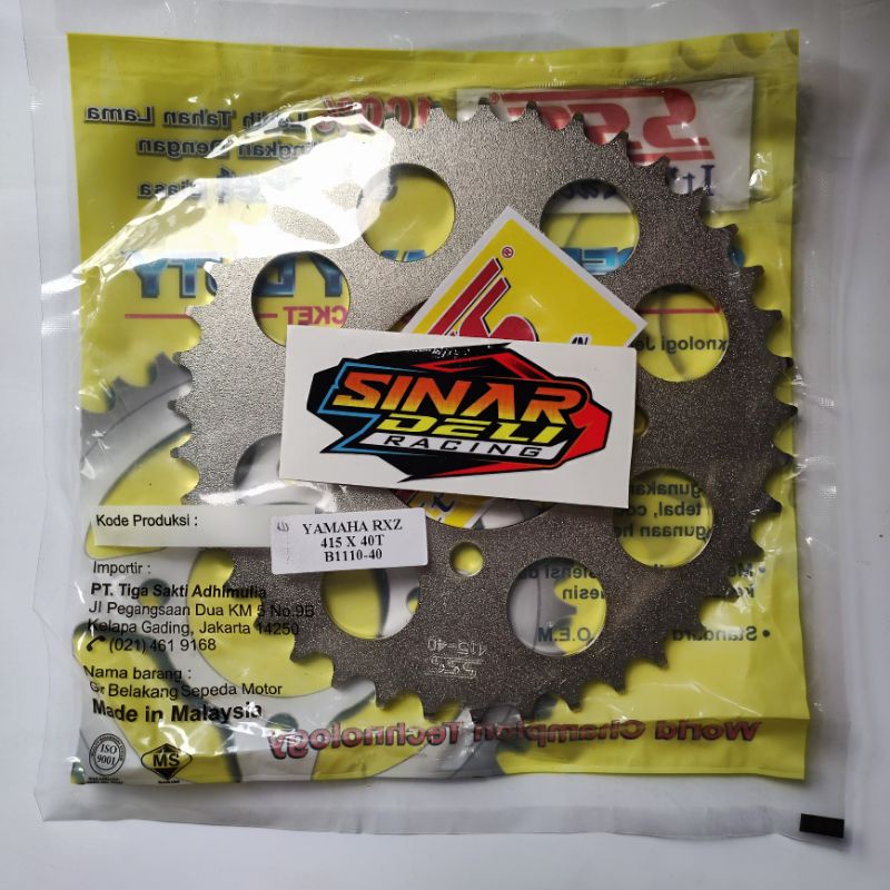 GEAR SSS 415 RX-KING fzr new  original