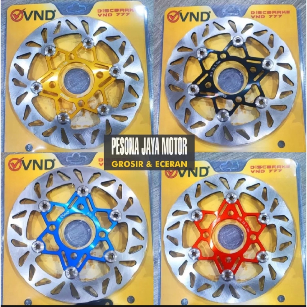 Piringan Cakram VND Model Psm Universal Jupiter Mx,Jupiter Z,Vega R,ZR,Nouvo,Xride Akai Racing Store Mvp Galllery 86