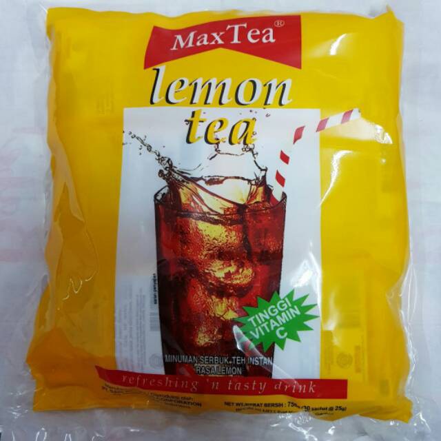 

Max Lemon Tea BAG (30pcs x 25gr) teh lemon