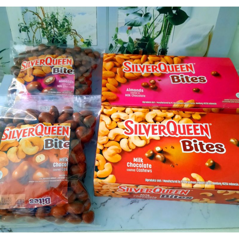 

Silverqueen bites kiloan 1kg/silverqueen bites 500gram 250gram/ silverqueen mede/silverqueen almond