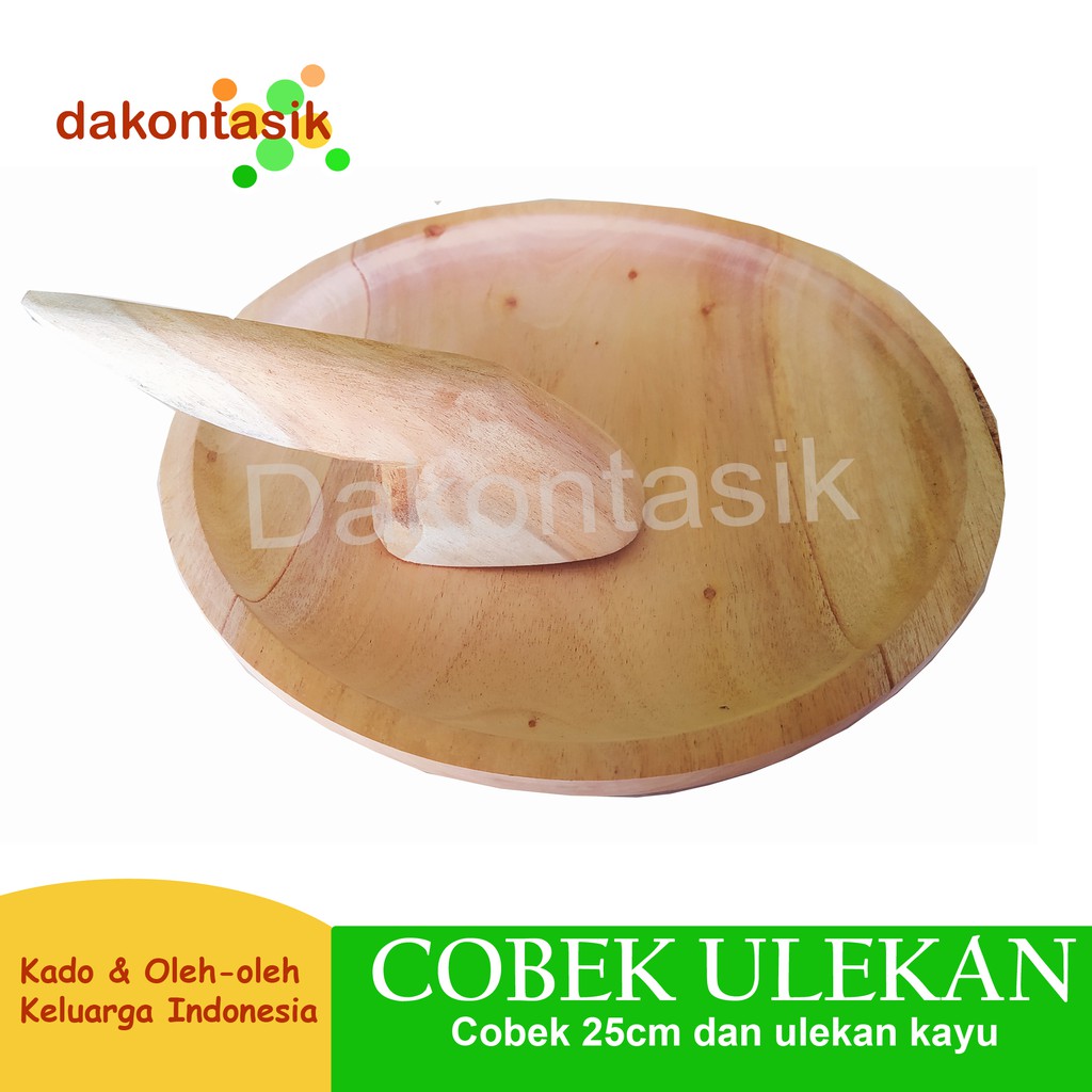 dakontasik - cobek ulekan sambal 25 cm