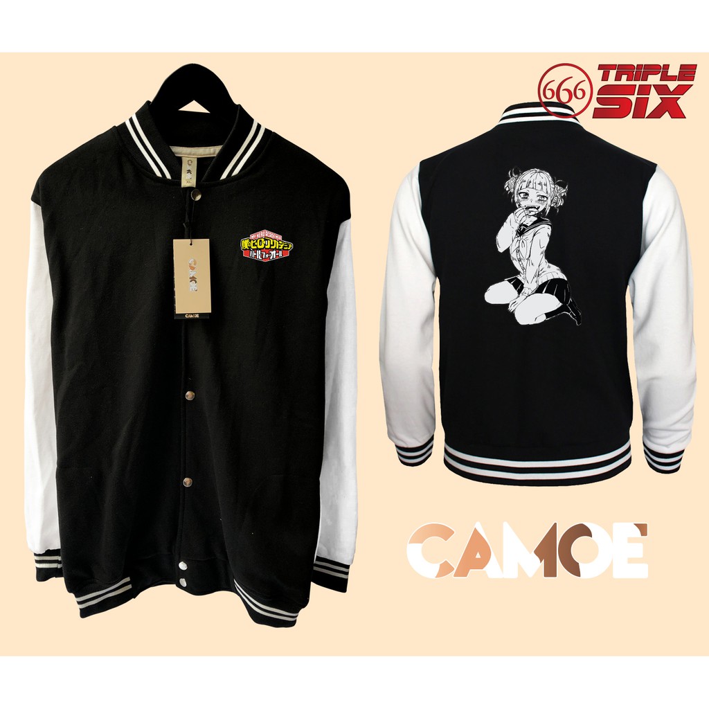 Jaket Baseball Varsity Anime Himiko Toga My Hero Academia