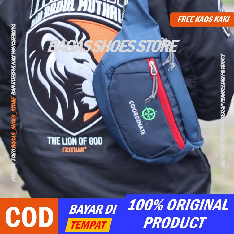 PROMO DISKON WaistBag Cordinate SELAYAR Tas Slempang Pendaki gunung Hiking Camping Outdoor Adventure