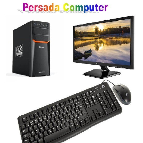 Paket Lengkap PC Rakitan i5 + LED Monitor + Keyboard Mouse