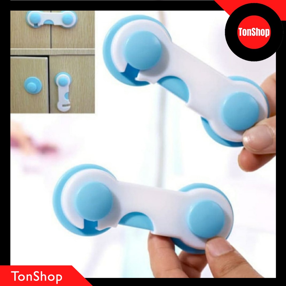 Pengaman Lemari / Kunci Lemari / Pengunci Lemari / Pengunci Kulkas / Pengaman Pintu / Safety Lock