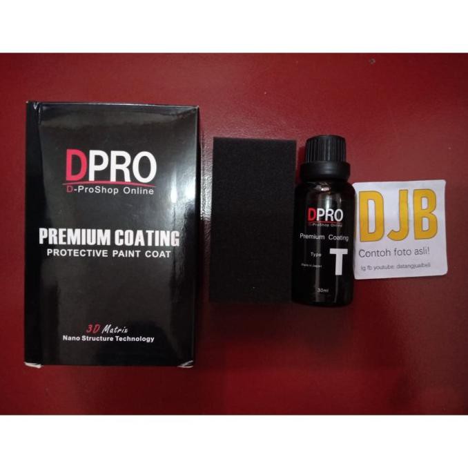 Star Dpro Premium Coating Crystal Liquid Hydrophobic Mobil Type T 30Ml Bergaransi