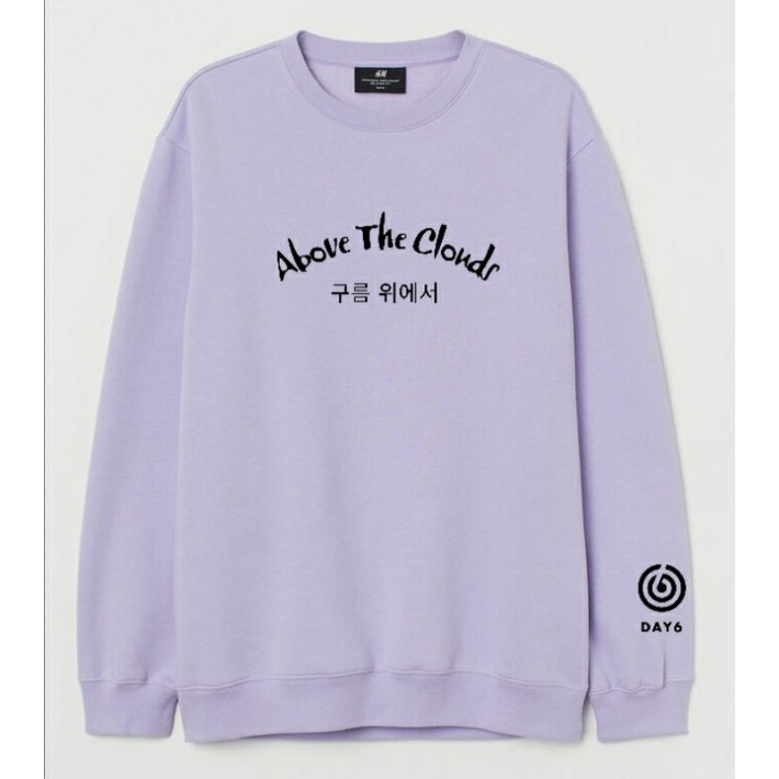 S - XXXXXL(6XL) Sweater DAY6 ABOVE THE CLOUDS BIGSIZE CrewNeck Kpop Jumbo 5XL 4XL 3XL 2XL XL Unisex