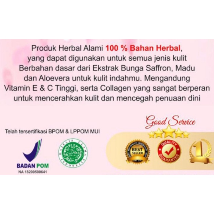 Sabun Vells Beauty | Safron Plus Colagen Soap Vells | Sabun Pemutih