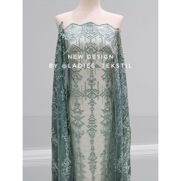 KEBAYA / TULLE ETNIK SUMBA SAPTO (harga per 1/2 meter)