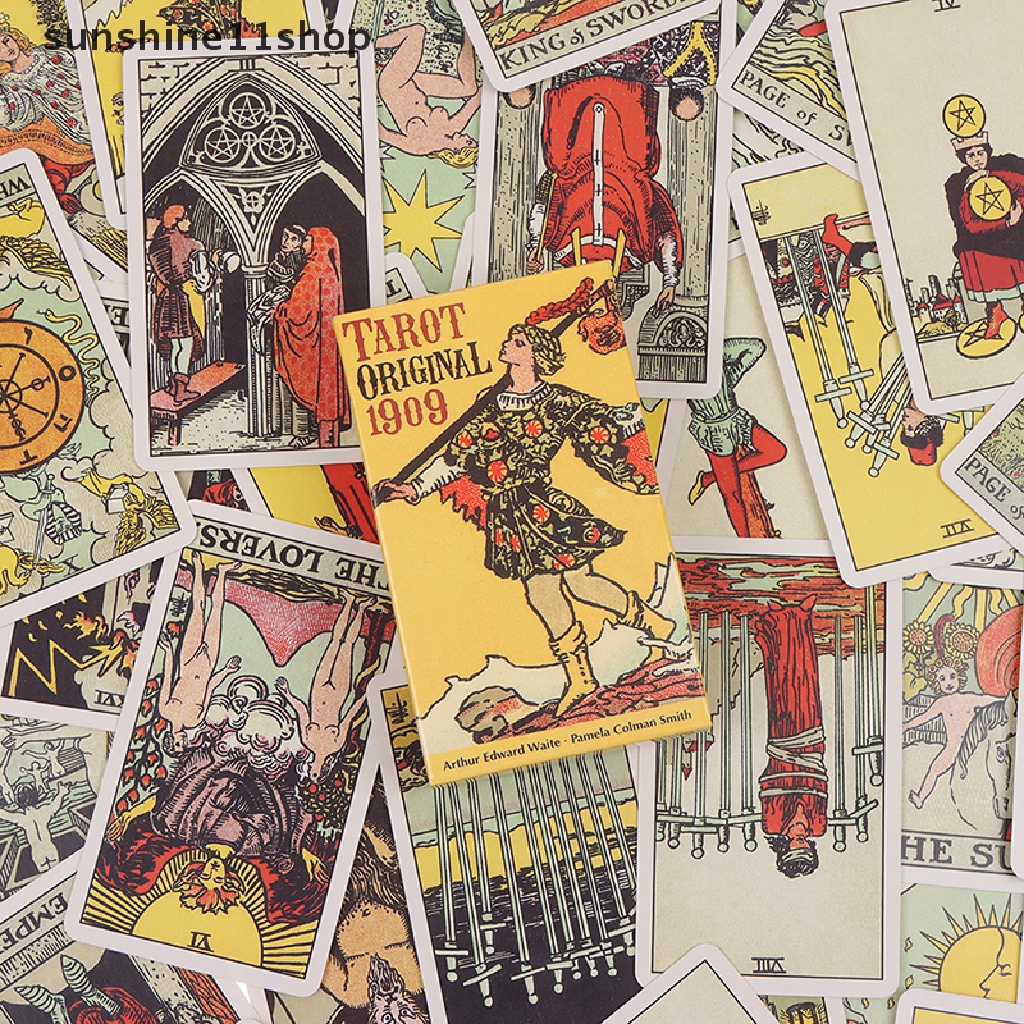 Sho Kartu Tarot 1909 Original 1909 Rider Waite Smith Untuk Ramalan