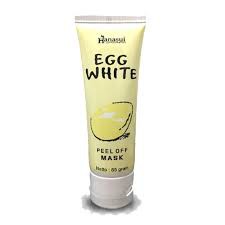 Hanasui Egg White Peel Off Mask Tube 85gr