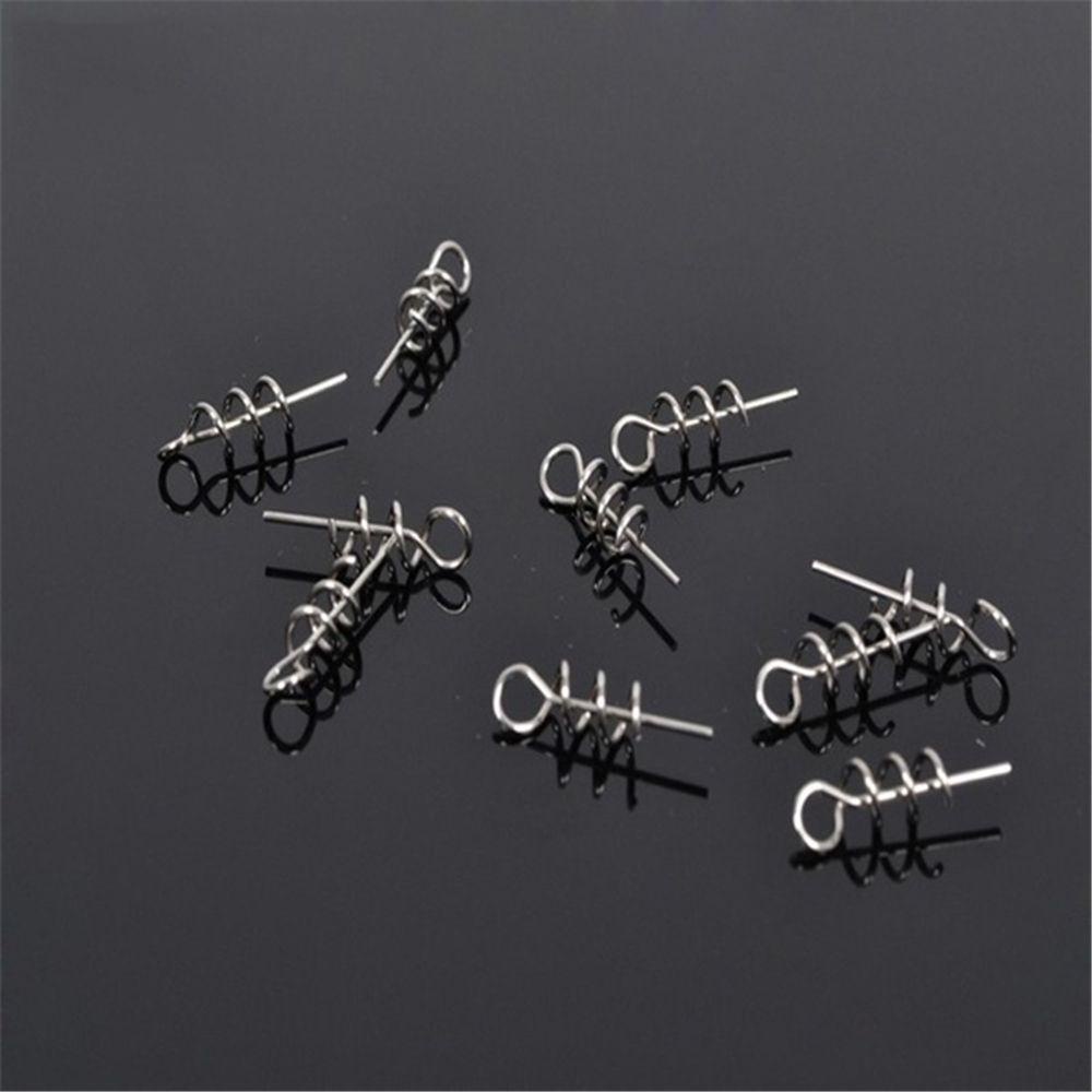 Lanfy Kail Pancing 50Pcs Pin Kunci Engkol Logam Tetap Centering