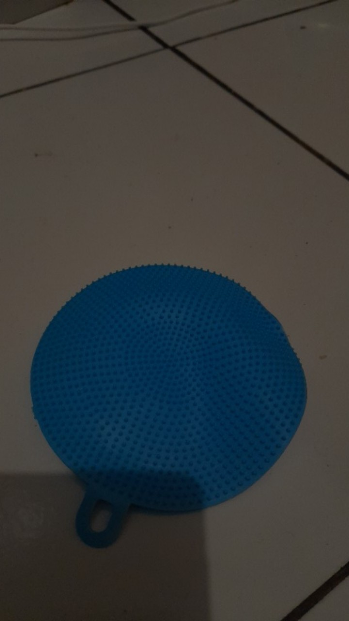 Ss01 Silikon Spons Cuci Piring Teflon Wajan Gelas Alat Dapur