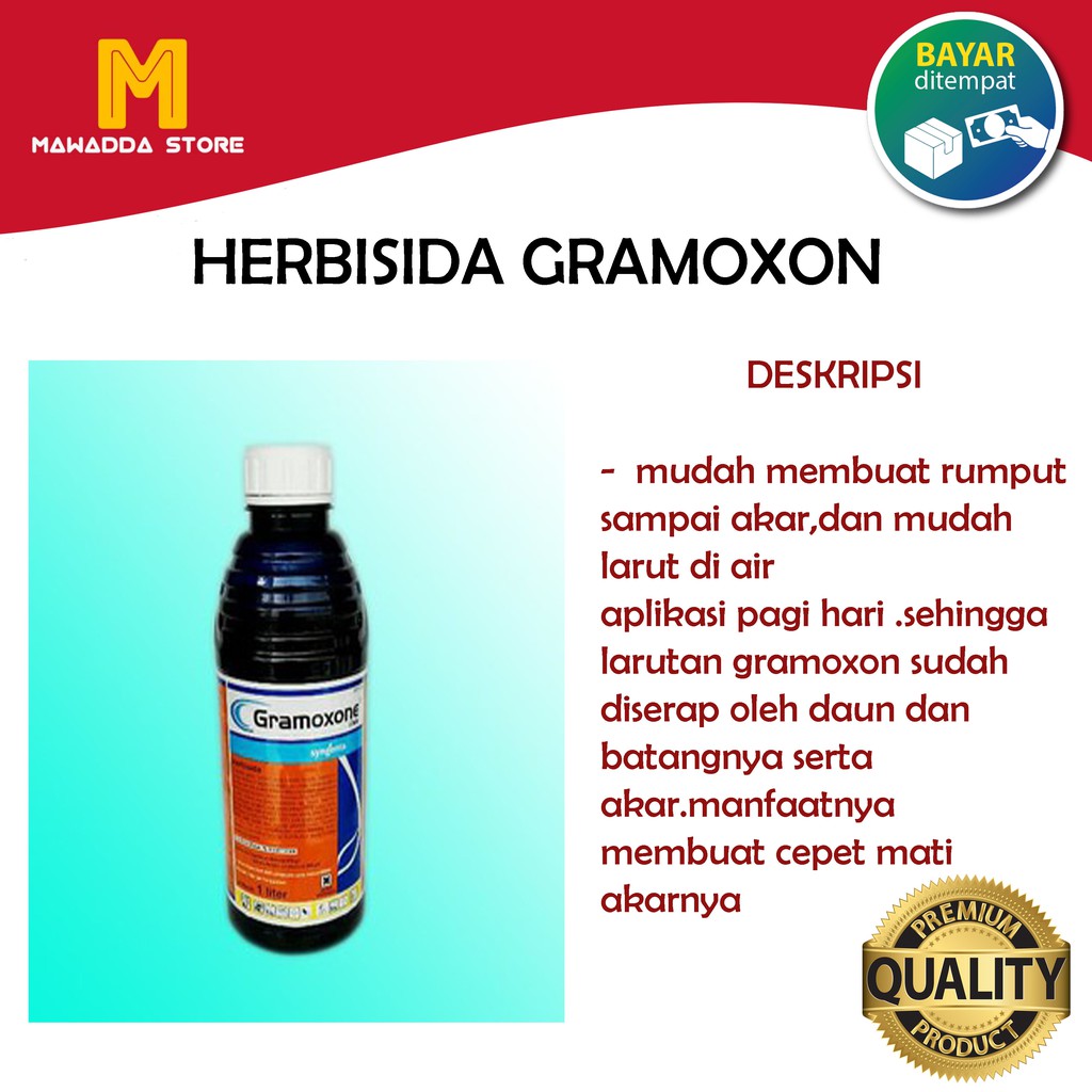 Gramoxon herbisida kontak