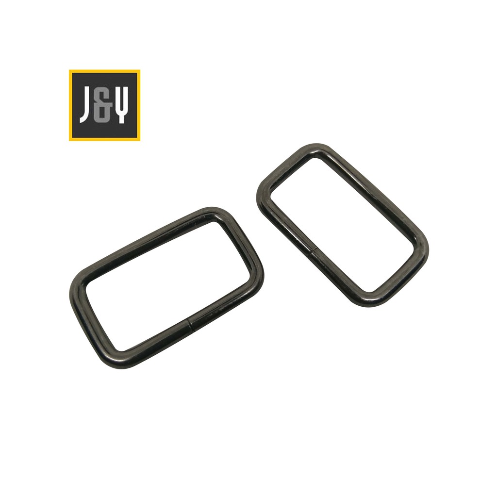 RING KOTAK TAS TEBAL 3.8 CM BLACK NIKEL