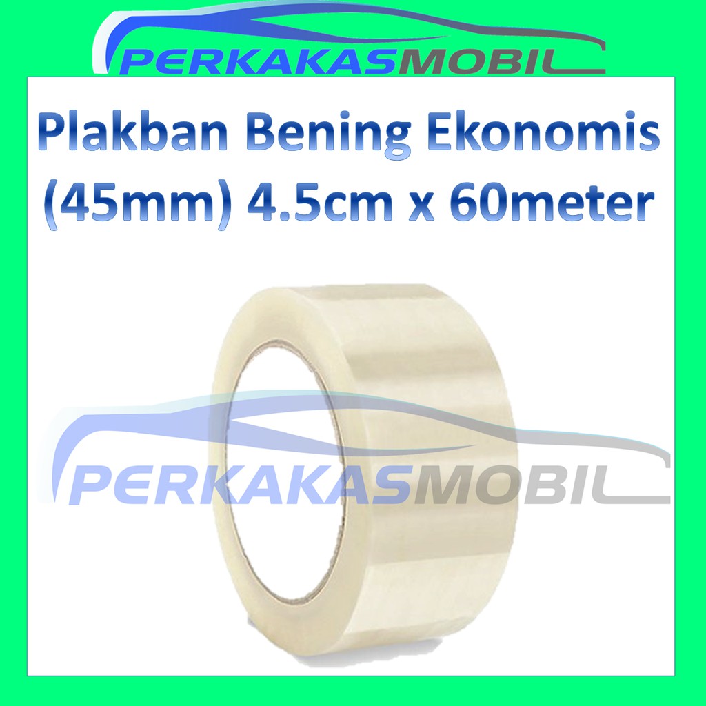 

Lakban Selotip Plakban Solasi Solatip Plastik Bening Transparan 45mmx60meter 70 yard Adhesive Tape