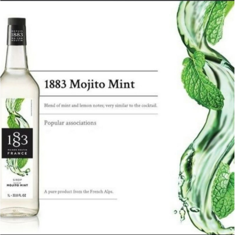 

1883 Mojito Mint syrup Maison Routine sirup kopi teh import