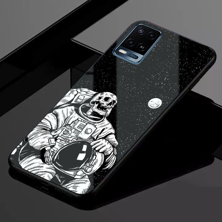 [A62] Softcase Kaca Oppo A54 - Softcase Mirror - Softcase Glass - Case HP - Case Oppo A54 - Oppo A54