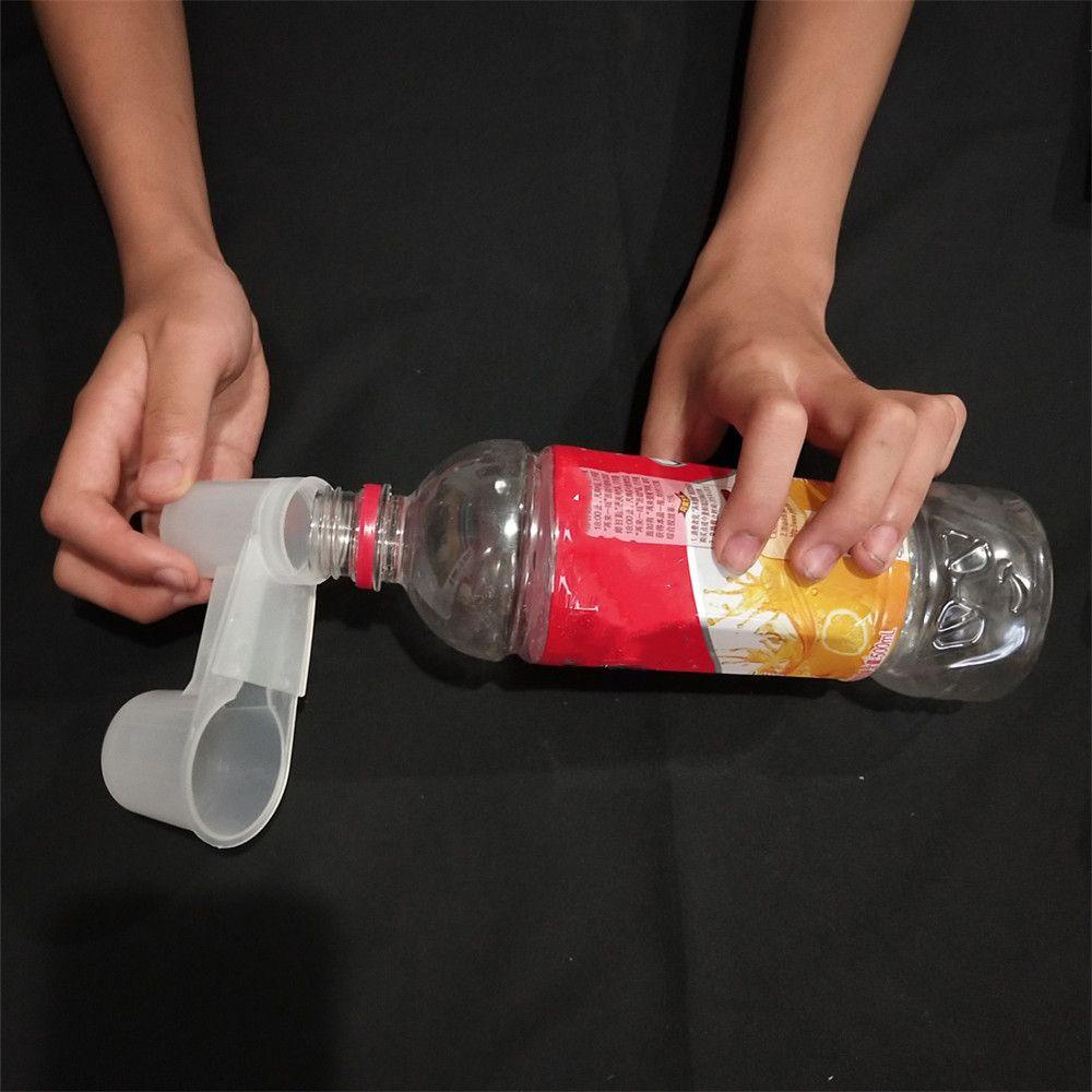 Solighter 10pcs Tempat Makan Burung Gelas Minum Plastik Double-head Drinking Cup Automatic Minum Air Mancur Double Mouth Drinker