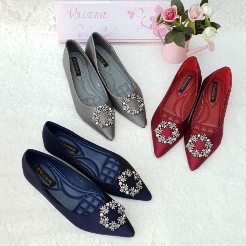 sepatu flat import Valerie