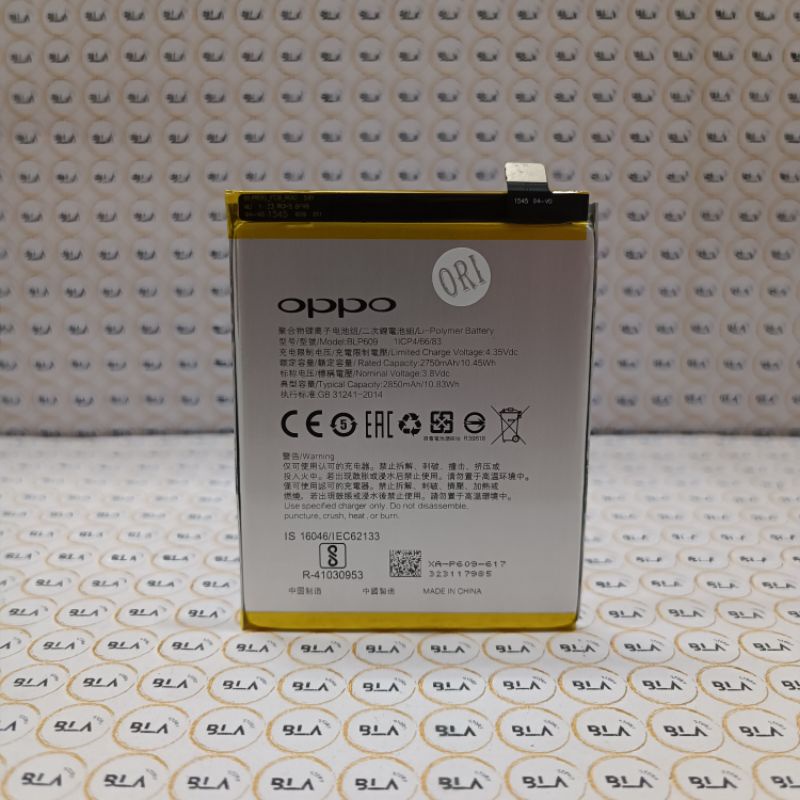 BATERAI BLP609 FOR OPPO F1+ / F1 PLUS ORIGINAL