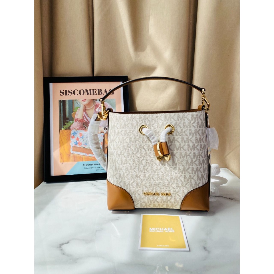 MK Mercer Gallery XS Bucket Brown