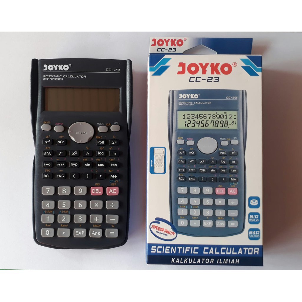 

Kalkulator / Scientific Calculator CC-23 Joyko
