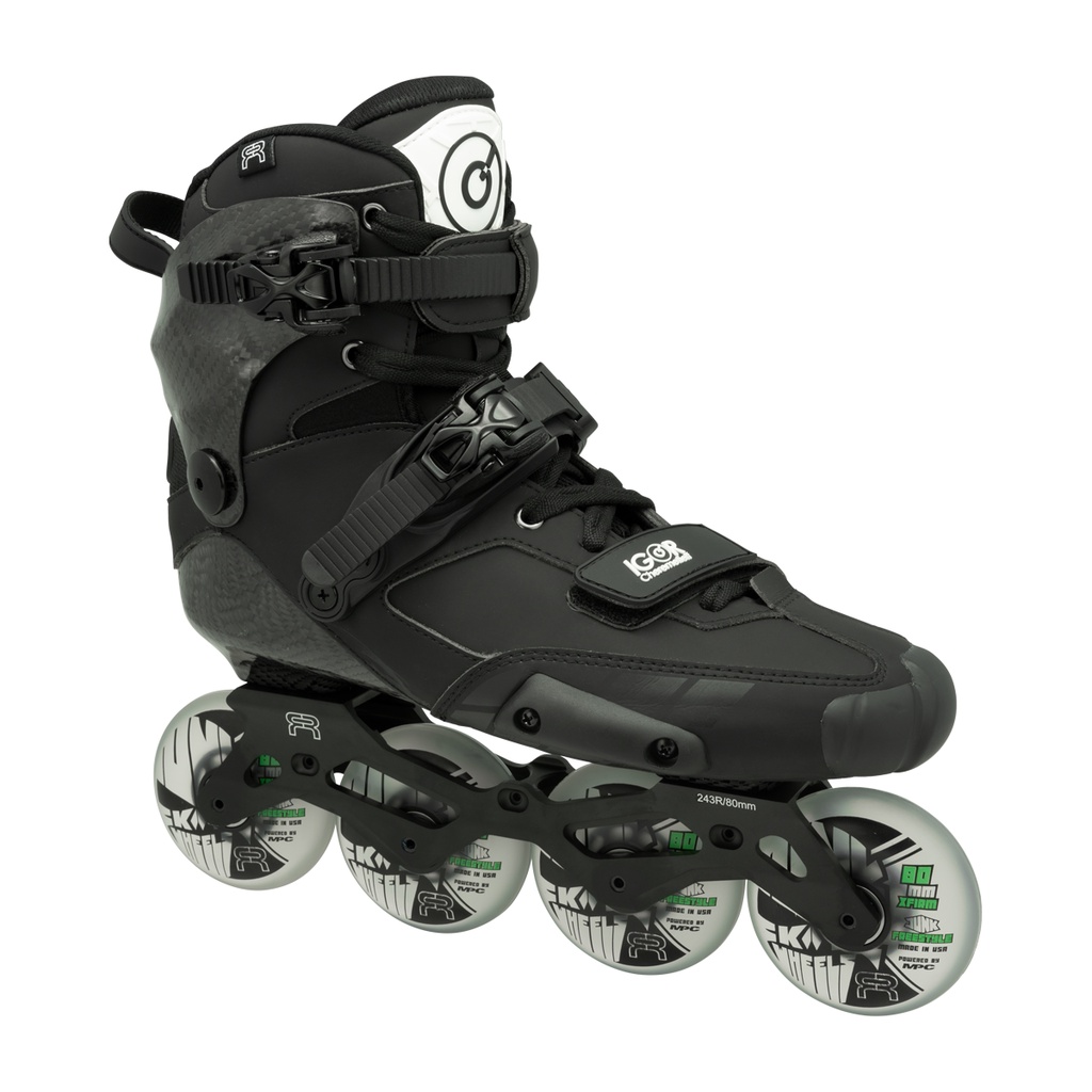 Sepatu Roda Inline Skate FR - IGOR - Hitam