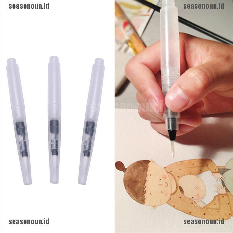 【sea】3pcs Pilot Ink Pen for Water Brush Watercolor Calligraphy Painting Tool Set New