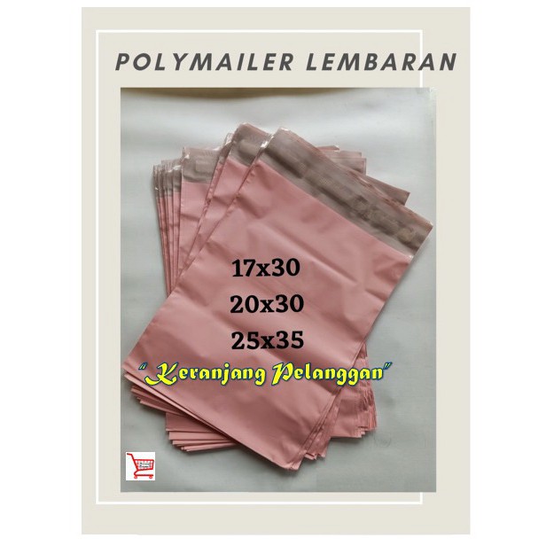 

PLASTIK POLYMAILER PACKING PINK MURAH