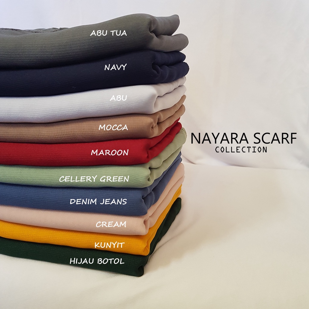 Hijab Bella Square PolyCotton - Segi Empat Bella Square Kualitas Original Premium