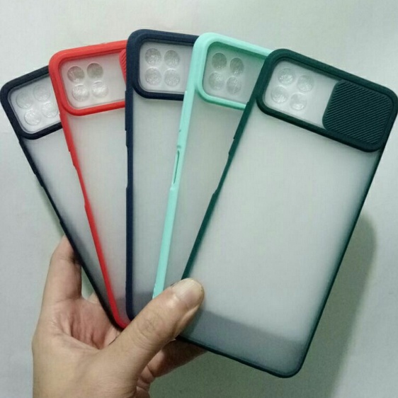 Samsung A22 5G Softcase Case CAMERA SLIDE PROTECTOR Hardcase Casing Samsung A22 5G