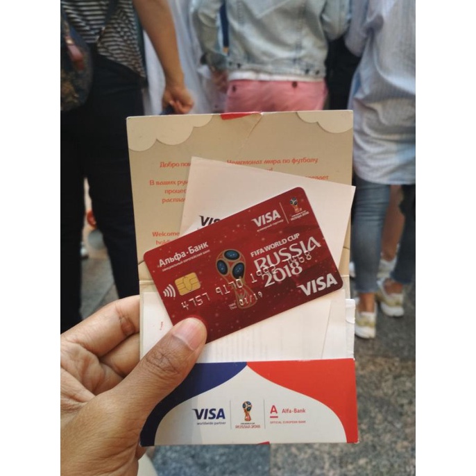 Cuci Gudang Kartu Visa Piala Dunia 2018