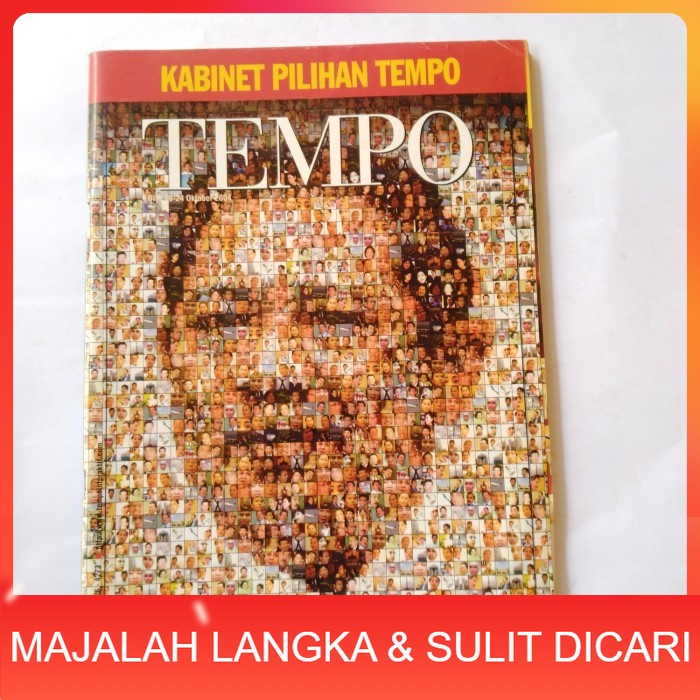 Majalah TEMPO No.34 Okt 2004 Cover SBY Langka