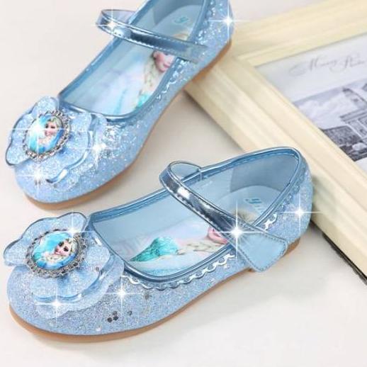 Quality Control✅SEPATU FROZEN ELSA/SEPATU ANAK PEREMPUAN IMPORT/SEPATU ANAK PEREMPUAN MOTIF FROZEN B