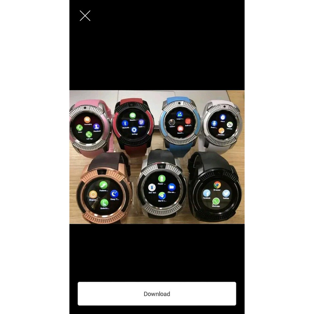 Dz11 Smartwatch Jam Tangan Hp Pintar For Android Ios Smart Watch V8 Bluetooth Ori Original Support