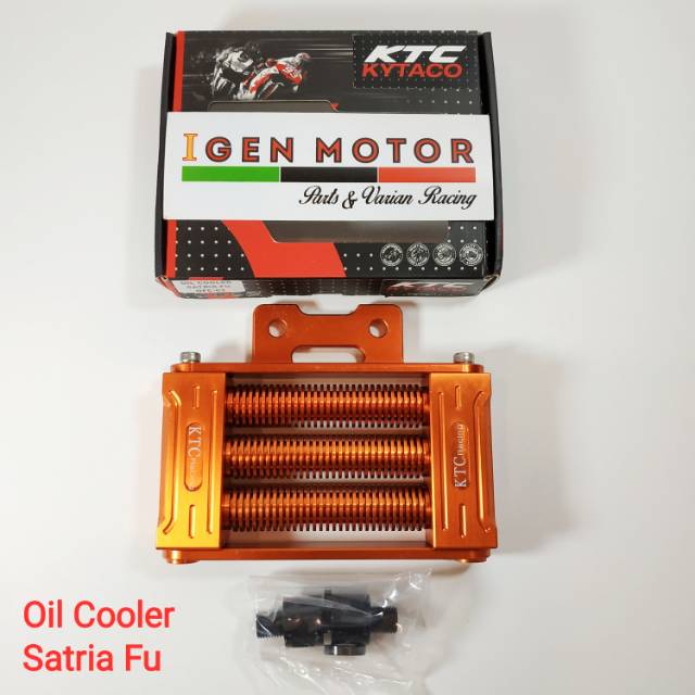 Oil Cooler Satria Fu warna orange - KTC