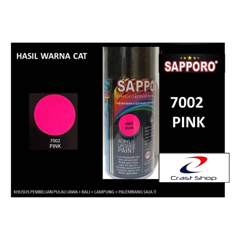 

SAPPORO SPRAY PINK / PINK STABILO 7002 300 ml